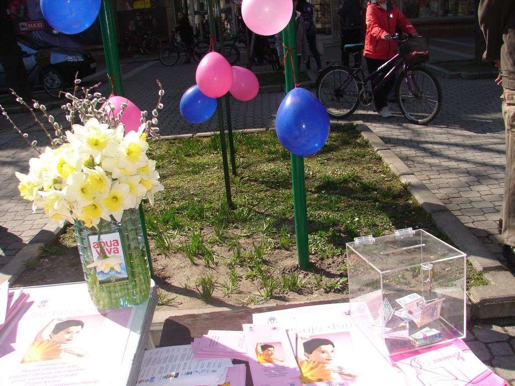 20. mart Nacionalni dan protiv raka dojke u Apatinu, PRIDRUŽITE NAM SE!